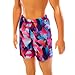 Barbie Beach Ken Doll with Blond Hair Wearing Purple Swimsuit, Barbie Pool and Beach Toys
