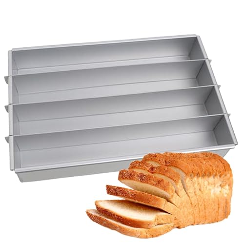 Moldes para hornear – Moldes de aluminio para tartas, moldes cuadrados | Molde ajustable para tartas con divisores para brownies, canapés y pasteles