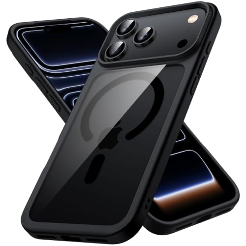 Image of JETech Magnetic Cover Case for iPhone New Pro Max, Black