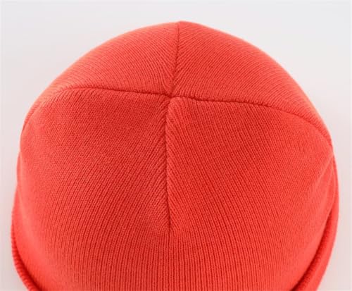 Image of Connectyle Kids Knit Beanie Watch Hat Acrylic Winter Beanies for Boys Girls Double Layered Knitted Warm Cap for Children