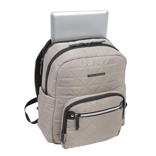 Image of Kenneth Cole REACTION Emma Women's Backpack 15 inch Laptop Bag for Work and Travel, Rye