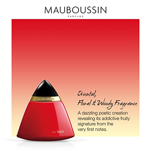 Mauboussin - In Red 100ml (3.3 Fl Oz) - Eau de Parfum for Women - Oriental, Floral & Woody Scents - Image 4