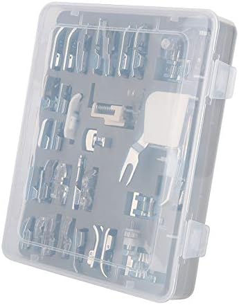 30PCS Sewing Machine Presser Feet, Household Multifunctional Sewing Machine Parts Press Foot Sew Machine Accessories Kit Set