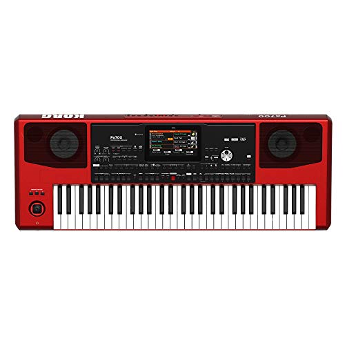 TECLADO KORG PA700 RD-BR ARRANJADOR VERMELHO EDIÇÃO LIMITADA