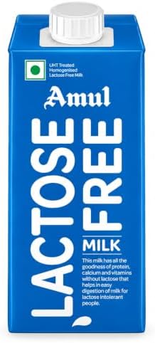 Amul Lactose Free Milk, 250 Ml