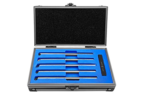 PAULIMOT Bohrstangen-Set 6 Mm – 5 Stück, Hartmetallbestückt, Für Bohr-/Ausdrehköpfe, Bohr-Ø Ab 8 Mm, Längen 54–86 Mm, Zum Nachschleifen