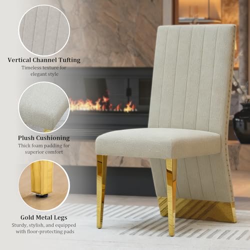 Luxury Upholstered Dining Bench
