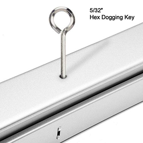 Pagow 10 Pack 5/32" Standard Hex Dogging Key With Full Loop, Allen Wrench Door Key For Christmas Festival Party Decoration Hurricane Protection Push Bar Panic Exit Devices(0.84" X 2.78") #TOP3