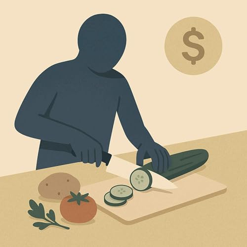 Page de couverture de 3293: How Basic Knife Skills Can Save You Money by Julien Saunders of Rich and Regular on How to Reduce Grocery Costs