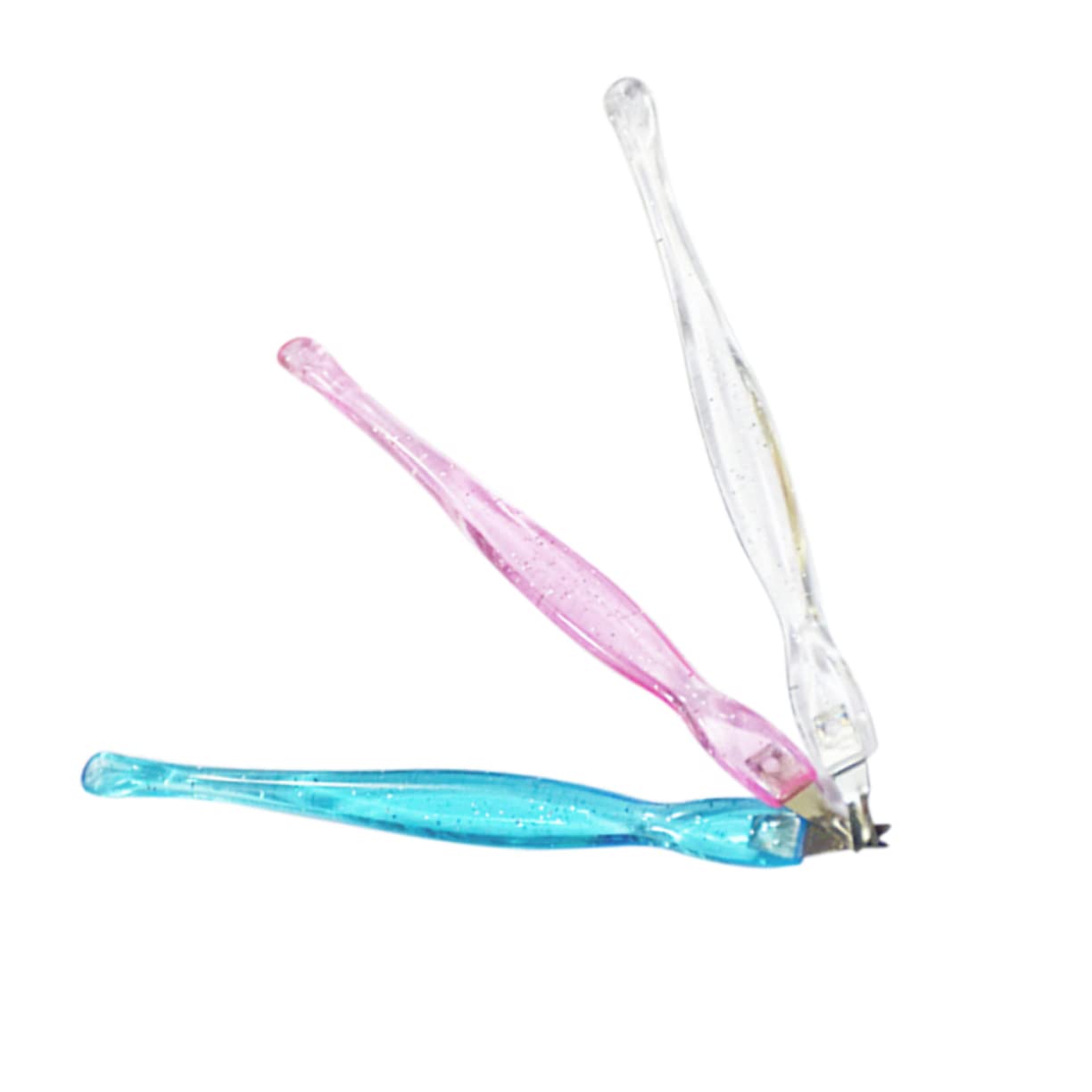 IWOWHERO Complete Nail Care Kit 12pcs Nail Tools Set Cuticle Trimmer Dead Skin Remover Fork Razor for Removal Easy to Use Non-slip Handle