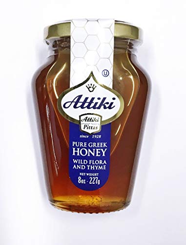 Miel pura griega Attiki 8 oz miniatura 1
