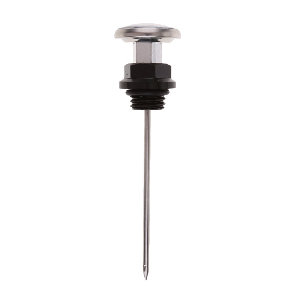 LR Decor 14.5cm Oil Tank Dipstick w/Temperature Gauge for 110cc 125cc Scooter Black-image-27
