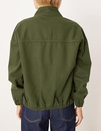 Women's Denim Jacket Long Sleeve Oversized Jean Jacket Button Down Shirt Trendy Fashion Clothes2