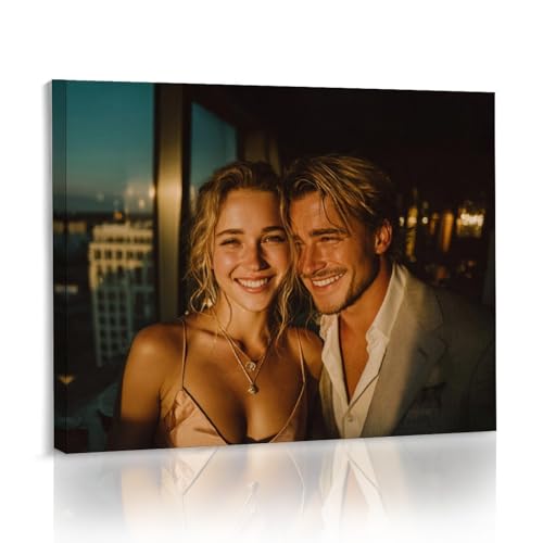 YTTKZSA Custom Canvas Prints with Your Photos Personalized Canvas Print