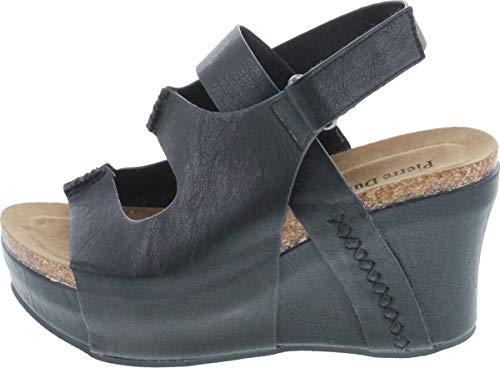 Pierre Dumas Hester-10 Women Low Wedge with an Adjustable Side Buckle2