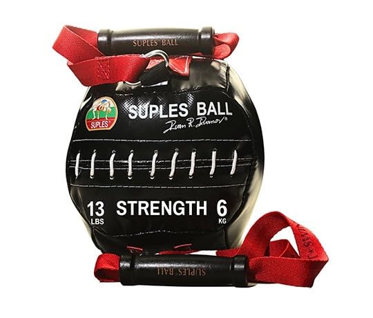 Suples Strength Ball 13 lb Functional Training Ball for MMA Wrestling Judo Grappling Bulgarian Bag Drills & Core Strength