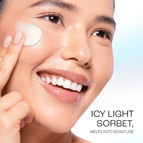 Image of Lakmē Peach Milk Icy Sorbet Gel: First Ever Cooling Face Moisturizer with 2% Pro-Ceramides, Peptides & Pentavitin for Instant Ice-Plunge Glow & 24hr Barrier Repair - Non-Sticky, Lightweight, 100g