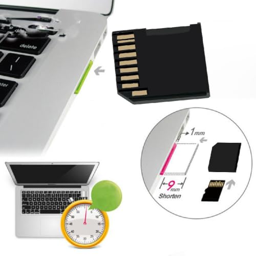 Adaptador Micro SD a SD Xiwai: almacenamiento adicional integrado para Mac 2