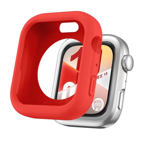 Silikon-Armb&auml;nder mit Schutzh&uuml;lle f&uuml;r Huawei Watch Fit 4, Ersatzarmband, Silikon-Sportband f&uuml;r Huawei Watch Fit 4 Smartwatch, 3 St&uuml;ck, Einheitsgr&ouml;&szlig;e, Silikon, Armb&auml;nder f&uuml;r Huawei Watch Fit 4