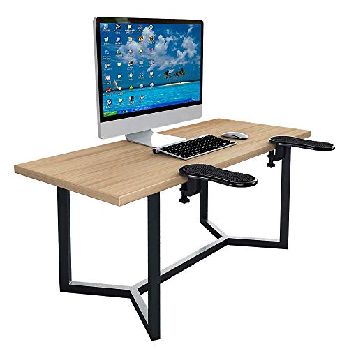 Image of Almand Arm Wrist Rest Support Armrest Desk Extender-PC Computer Laptop Desk Extender Table Pad Support Health Care Hand Support Adjustable Attachable Home Office Comfortable Use (1 pcs)