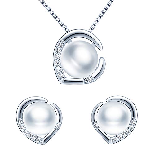 Sin Alergias: Collar de Perlas y Pendientes Yumilok en Plata 925 para Pieles Sensibles