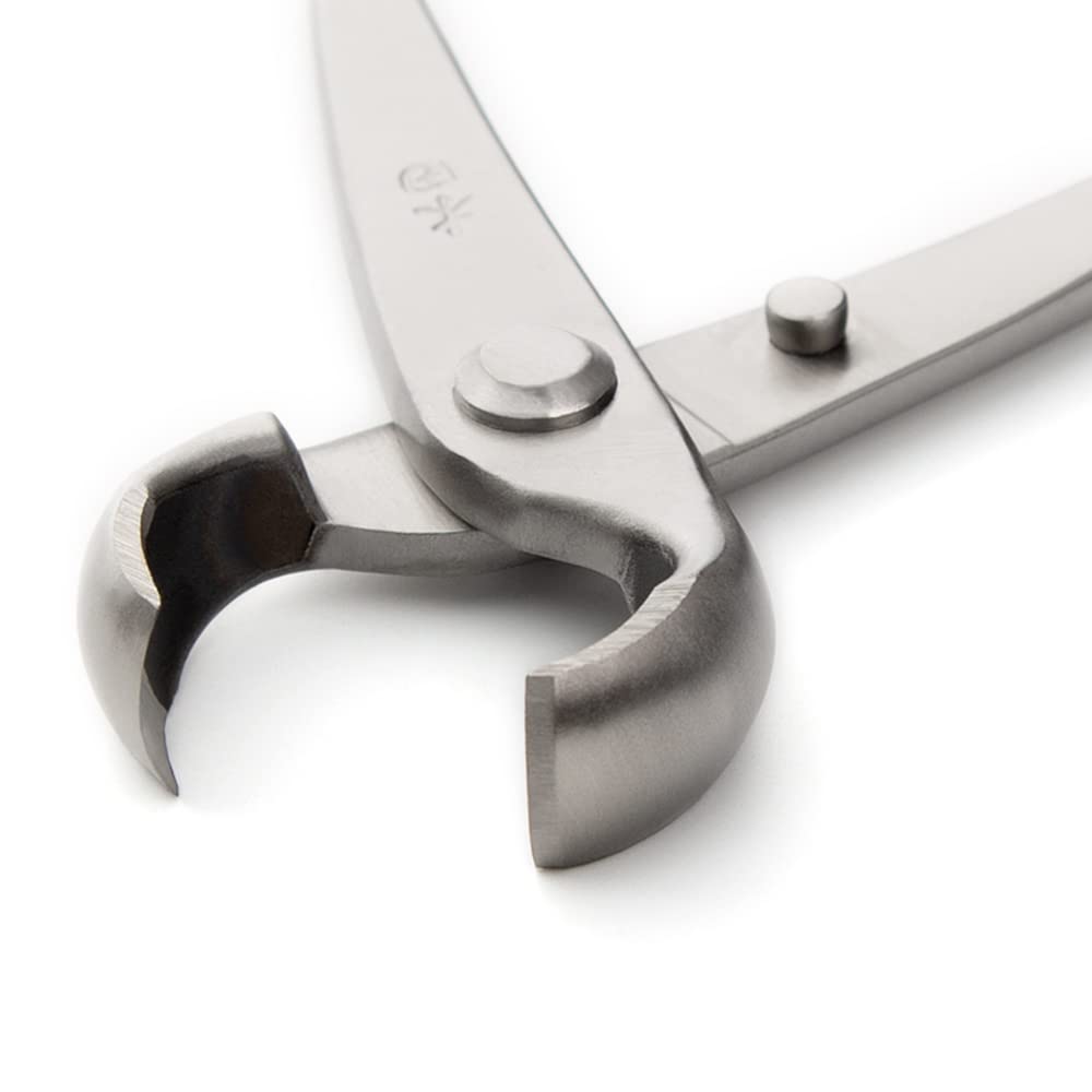 205 mm knob Cutter Round Edge Cutter Cortador de Perilla cóncavo Cortador de Borde Nivel de Calidad Profesional 4Cr13MoV Herramientas para bonsáis de Acero aleado Bonsai Tools