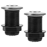 BAZEITFLOW Botón de Aire para Triturador de Basura 2 Piezas, Accesorios de Recambio en Acero Inoxidable y Abs, Compatible Bañeras y Lavavajillas, Repuesto para Eliminación de Residuos