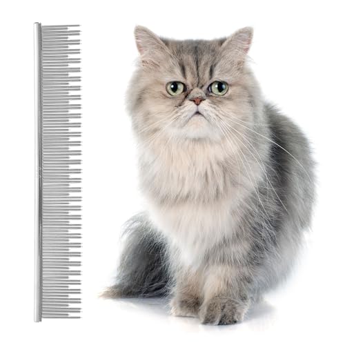 Eye Envy ProGlide 6 Inch Cat Comb for Deshedding and Detangling
