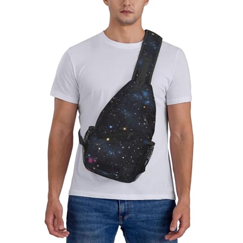 Morrales de Pecho Cruzados para Senderismo Negro Unisex miniatura 7