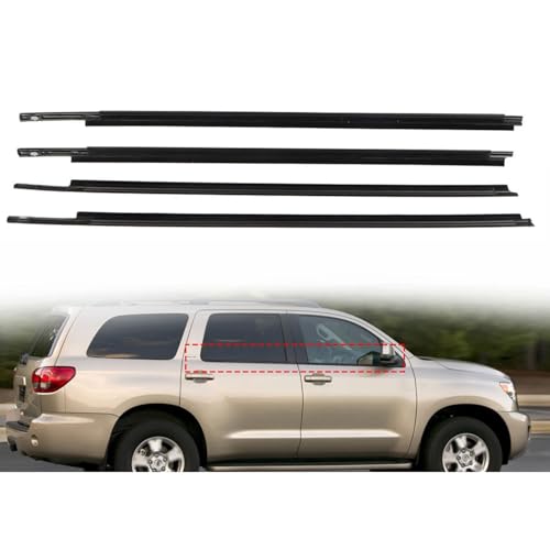 Joint étanchéité vitre Toyota Sequoia insonorisant contre infiltration eau poussière
