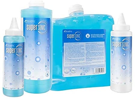 Gel Conductor Supersonic 1000 ml - Gel ultrasonidos para uso profesional (ultrasonidos, electroestimulación, etc.)