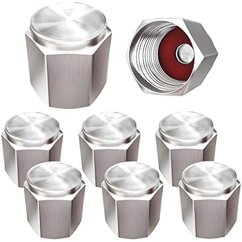 Brass (8 Pack) Tire Valve Caps Cover