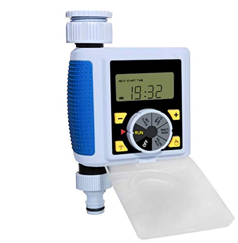 Big Dial Large Screen LCD Automatic Electronic Water Timer Solenoid Valve Garden Irrigation Controller System