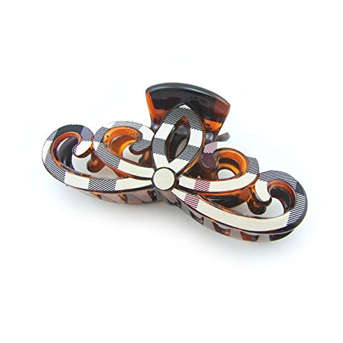 Meilliwish Noble Large Oversized Claw Clip in Crown Black (Single)