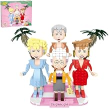 Brickcraft The Golden Girls Building Blocks Set, 734 PCS Brick Toy Kit for Ages 8+, Retro TV Show Collectible Figures Model, Fun Display Build for Adults & Fans, Nostalgic Gift and Xmas Present
