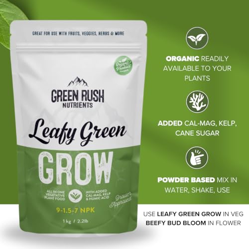 Abono orgánico en polvo para plantas vegetativas 1 kg miniatura 2