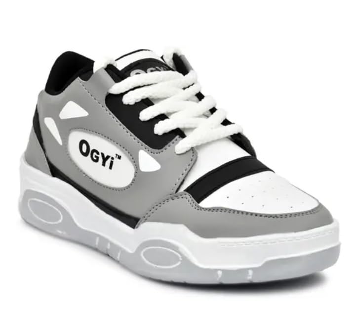 STAPER Mens OGYI Wonder Series Casual Sports Sneakers Shoes for Men & Boys,Trending Latest Walking, Running Shoes/Gymwear, Lightweight Shoes for Men Daily Use (Grey, 10) (B0D66LV7MX) Amazon Price History, Amazon Price Tracker
