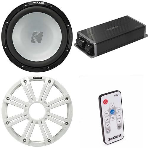 Kicker Marine KPX500.1 Powersports Amp & 12