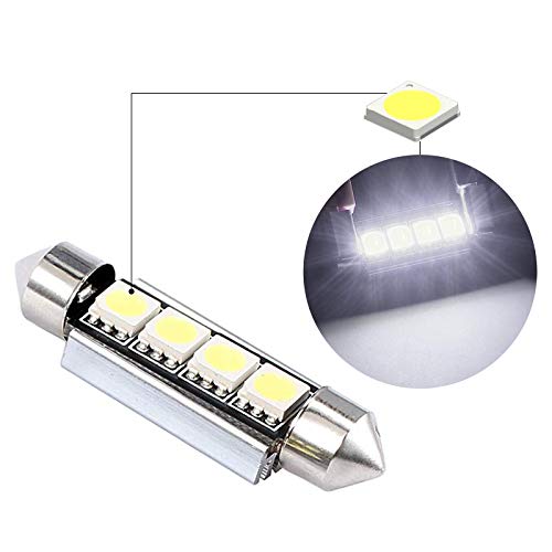 image for Justech 22PCs Can-Bus Error Free LED SMD Bulbs Kit Set Spare Parts for