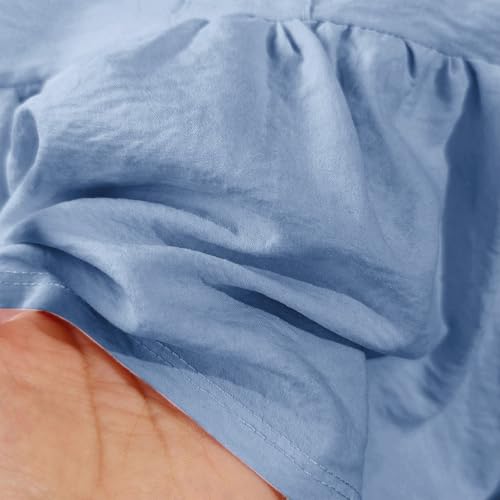 Girls 2 Piece Summer Outfits Ruffle Tank Top & Ruffled Hem Shorts Matching 𝐋ounge Set Cherry Graphic Outfits Trendy Clothes2