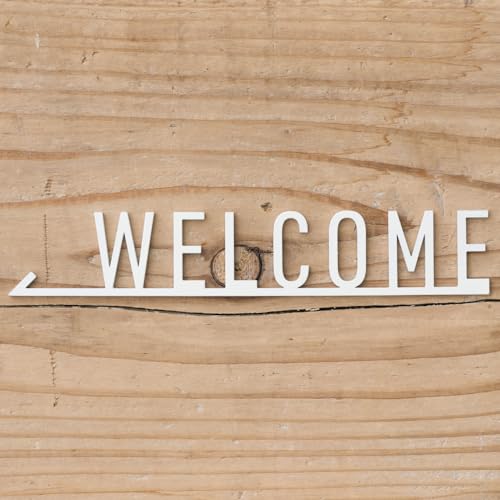 TOMOYASU �T�C���v���[�g WELCOME �؂蕶�� ��󍶕��� �z���C�g H-N-0