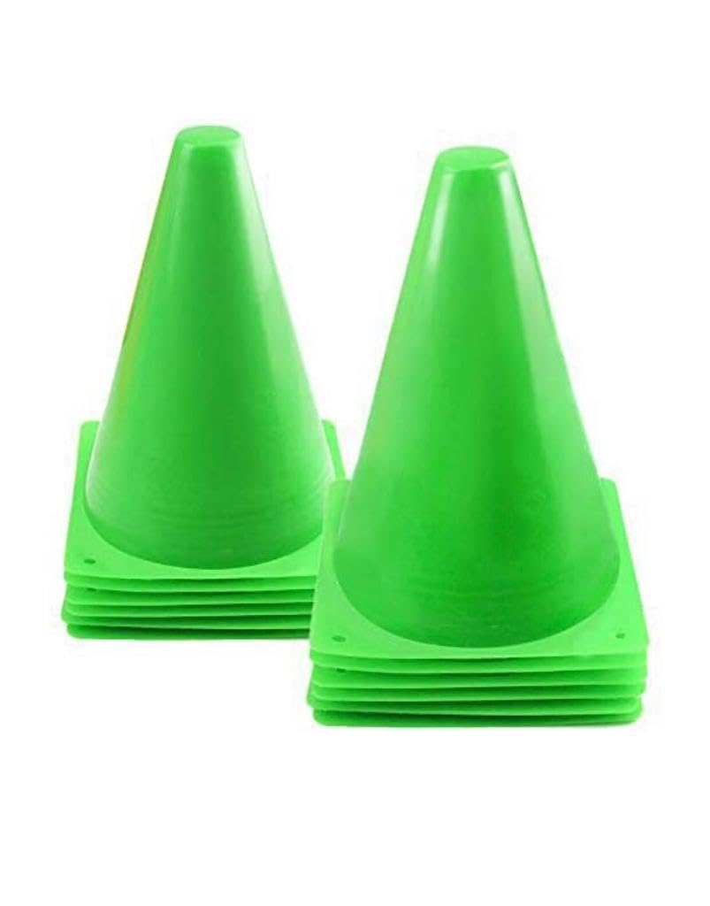 Tasco Sports Green 6 Inch Cone Marker Set, Marker Plastic Cones for Soccer Cricket Track and Field Sports(Pack of 12) (B0CNXPZTPC) Amazon Price History, Amazon Price Tracker