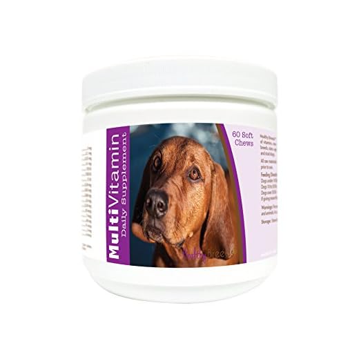 Healthy Breeds Redbone Coonhound Multi-Vitamin Soft Chews 60 Count