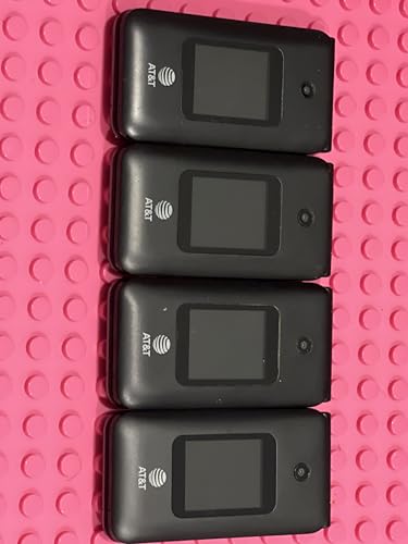 SIMBROS AT&T CINGULAR FLIP 4 SMARTFLIP IV U102AA 4G Phone for AT&T ONLY Complete with At&t Sim Card sim Key