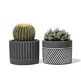 Potey Cement Planter Flower Pot - 4.1