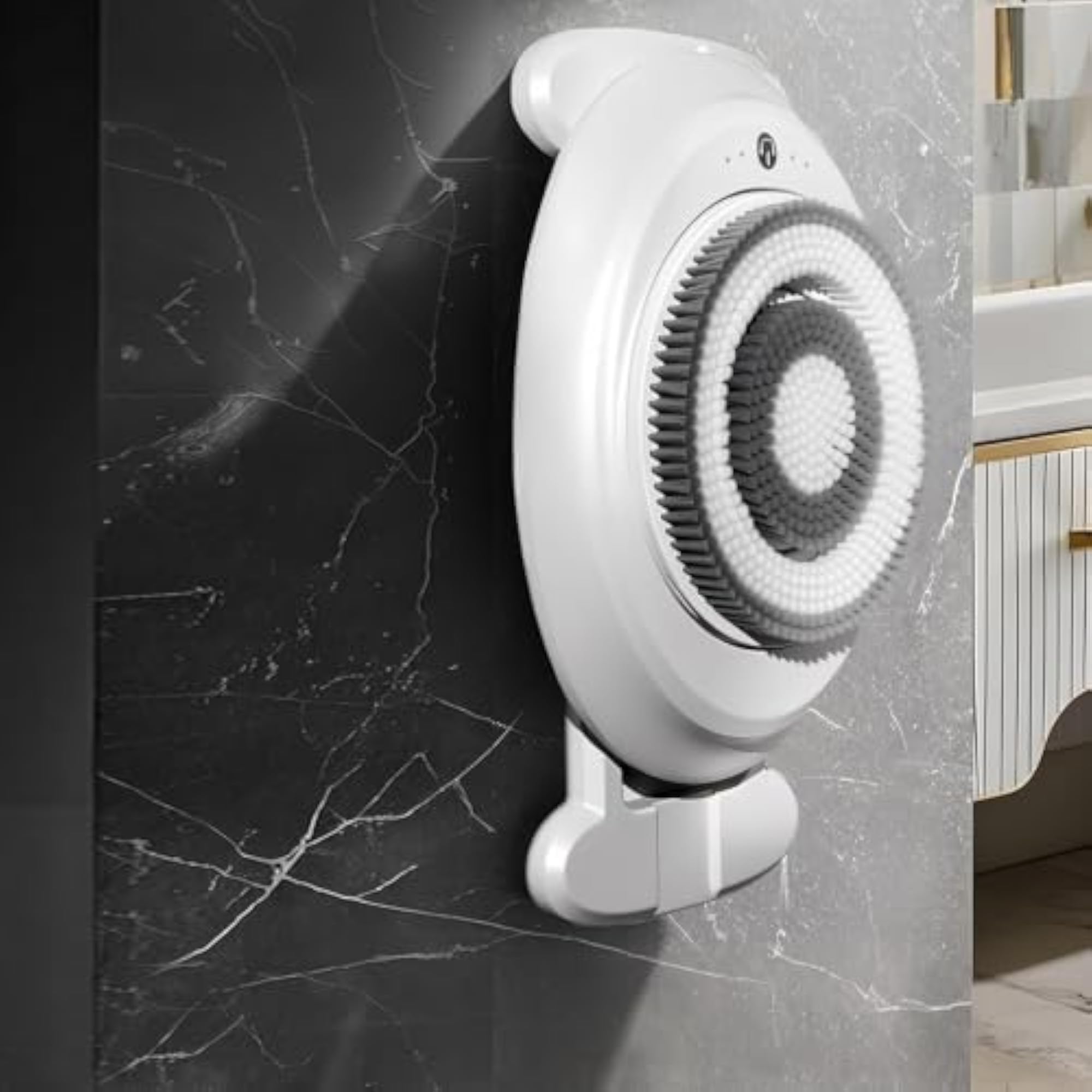 Wall-Attached Electric Bath Scrubber for Elderly & Adults