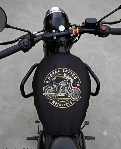 Image of Bike Tank Cover for Royal Enfield Hunter 350