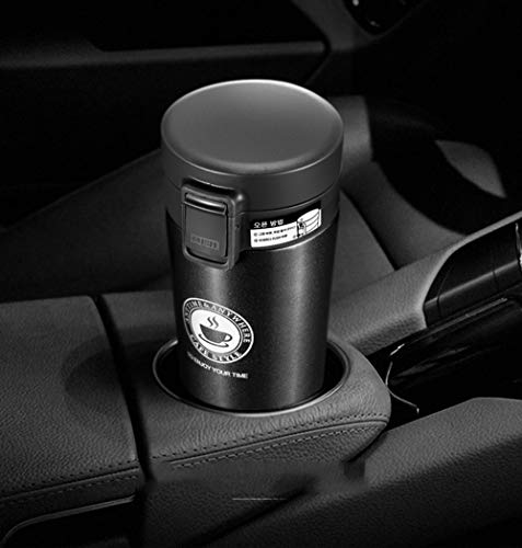 Image of SLOSH Leak-proof Insulated Thermal Travel Mug with Lid, BPA Free, 380 m, Black