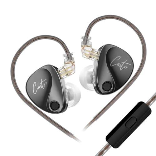 KZ Castor�L��IEM�C���z���A10mm�f���A���}�O�l�e�B�b�N+8mm�_�C�i�~�b�N�h���C�o�[�A���ǂ��ꂽ�ቹ��������n�[�}���^�[�Q�b�g�A4�̃`���[�j���O�X�C�b�`�A2�s�����O���\�ȃP�[�u���B