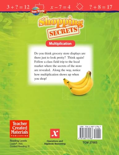 Your World: Shopping Secrets: Multiplication (Mathematics in the Real World) - Image 2